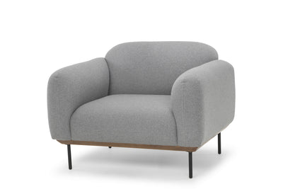 Nuevo - HGSC214 - Occasional Chair - Benson - Light Grey