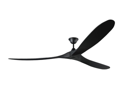 Visual Comfort Fan - 3MAVR88BKBK - 88``Ceiling Fan - Maverick 88 - Matte Black