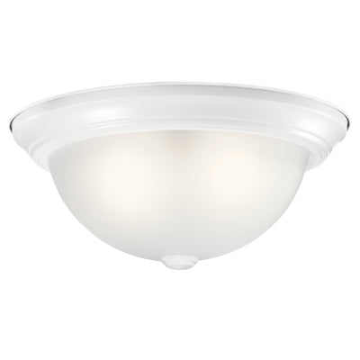 Kichler - 8116WH - Three Light Flush Mount - No Family - White