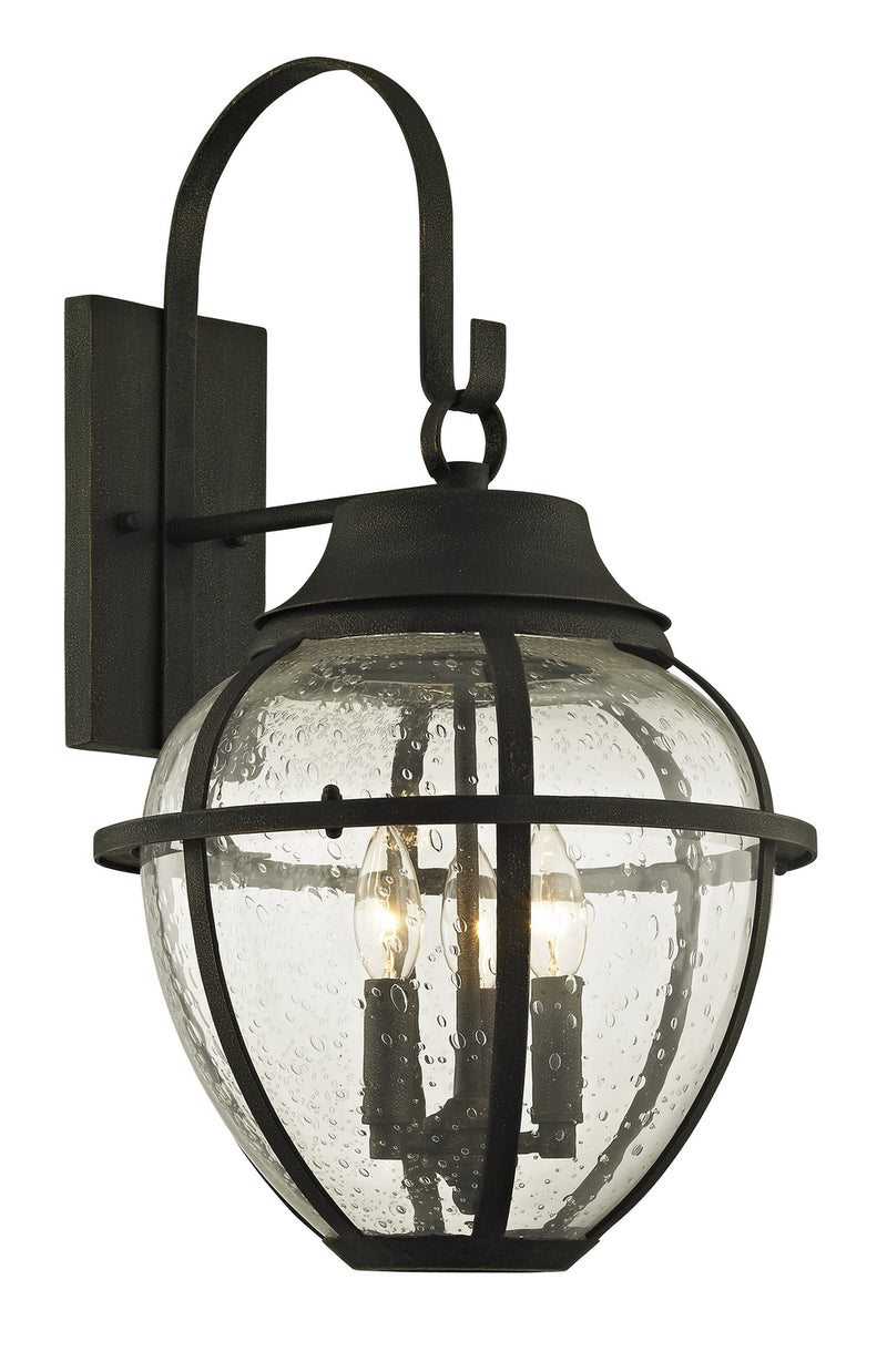 Troy Lighting - B6452 - Three Light Wall Lantern - Bunker Hill - Vintage Bronze