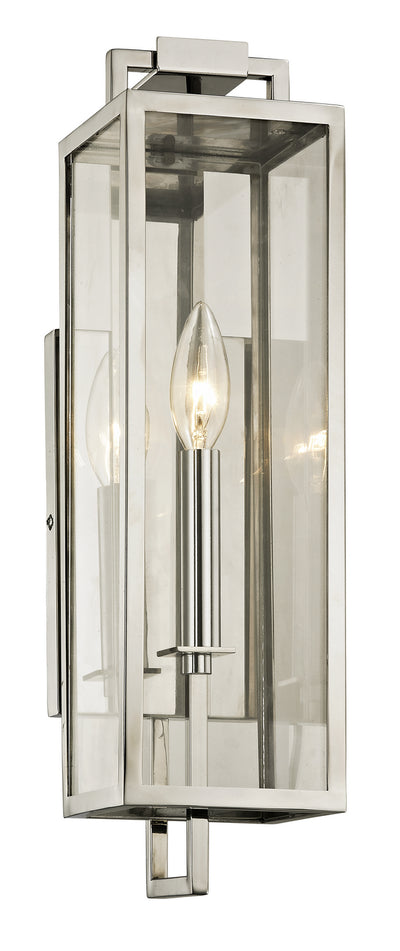 Troy Lighting - B6531 - One Light Wall Lantern - Beckham - Polished Stainless