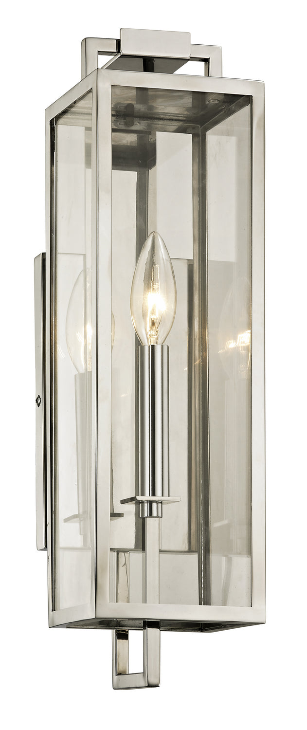 Troy Lighting - B6531 - One Light Wall Lantern - Beckham - Polished Stainless