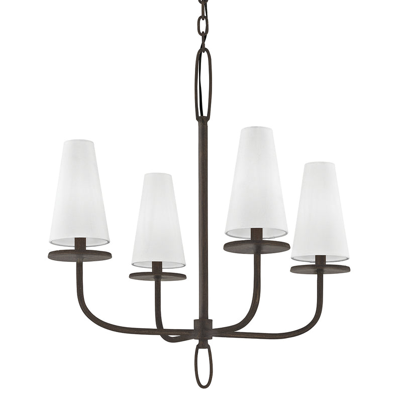 Troy Lighting - F6295-TBZ - Four Light Chandelier - Marcel - Pompeii Bronze