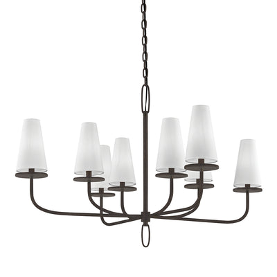 Troy Lighting - F6296-TBZ - Eight Light Chandelier - Marcel - Pompeii Bronze