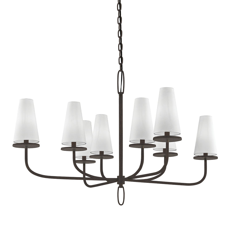 Troy Lighting - F6296-TBZ - Eight Light Chandelier - Marcel - Pompeii Bronze