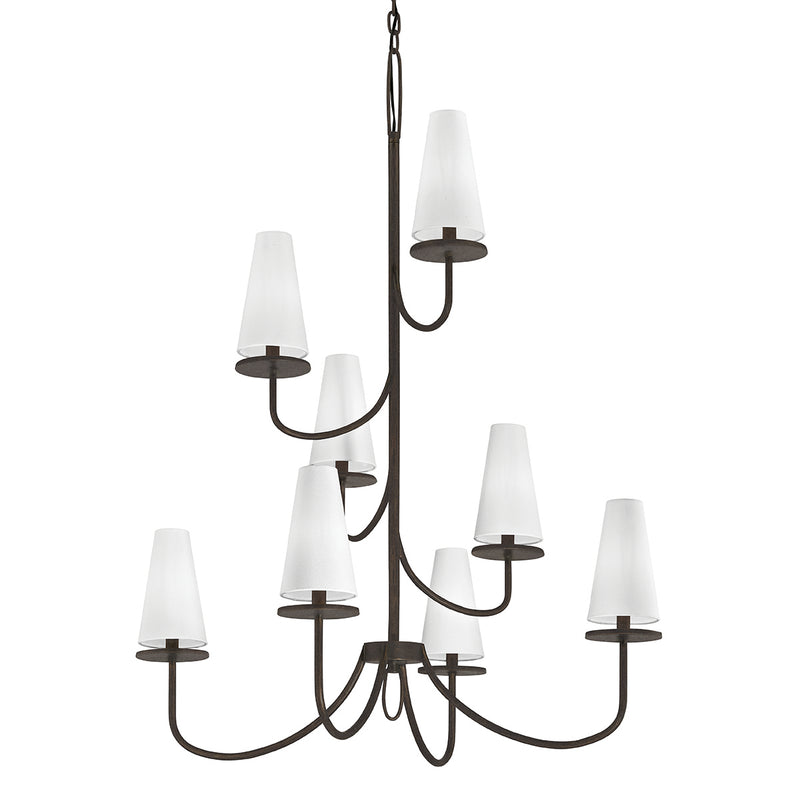 Troy Lighting - F6298-TBZ - Eight Light Chandelier - Marcel - Pompeii Bronze