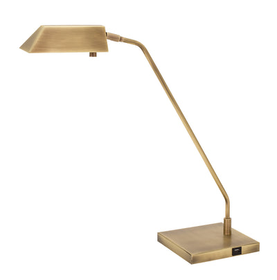 House of Troy - NEW250-AB - LED Table Lamp - Newbury - Antique Brass