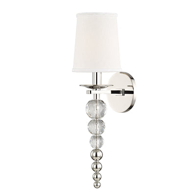 Hudson Valley - 2300-PN - One Light Wall Sconce - Persis - Polished Nickel