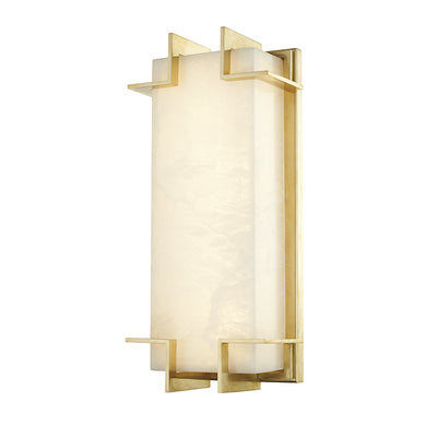 Hudson Valley - 3915-AGB - LED Wall Sconce - Delmar - Aged Brass