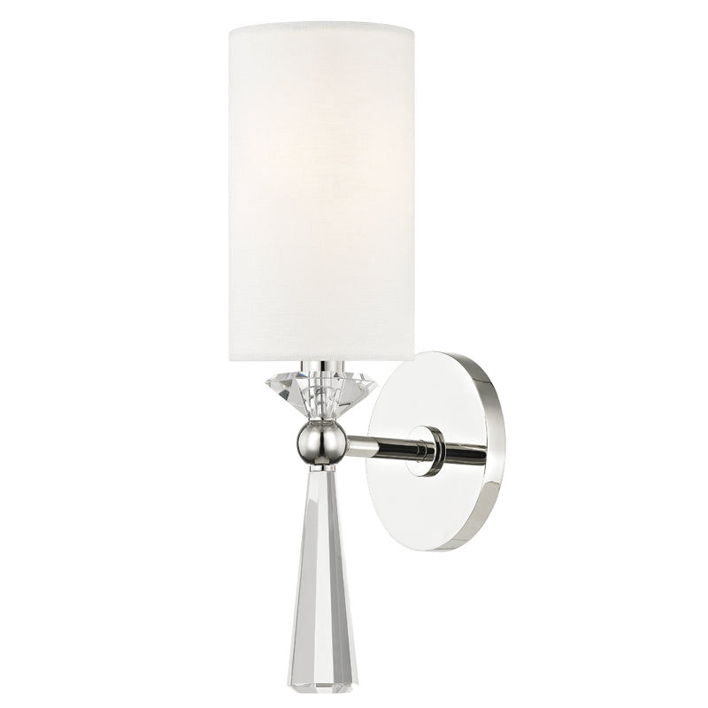 Hudson Valley - 9951-PN - One Light Wall Sconce - Birch - Polished Nickel