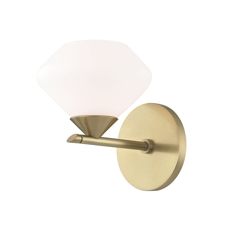 Mitzi - H136301-AGB - One Light Bath Bracket - Valerie - Aged Brass
