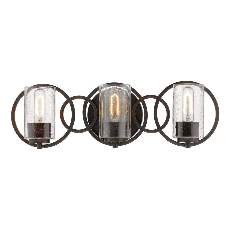 Millennium - 2363-RBZ - Three Light Vanity - Delano - Rubbed Bronze