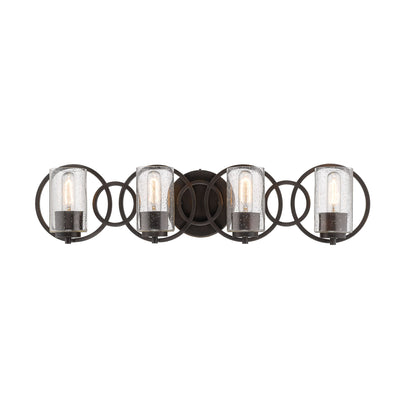 Millennium - 2364-RBZ - Four Light Vanity - Delano - Rubbed Bronze