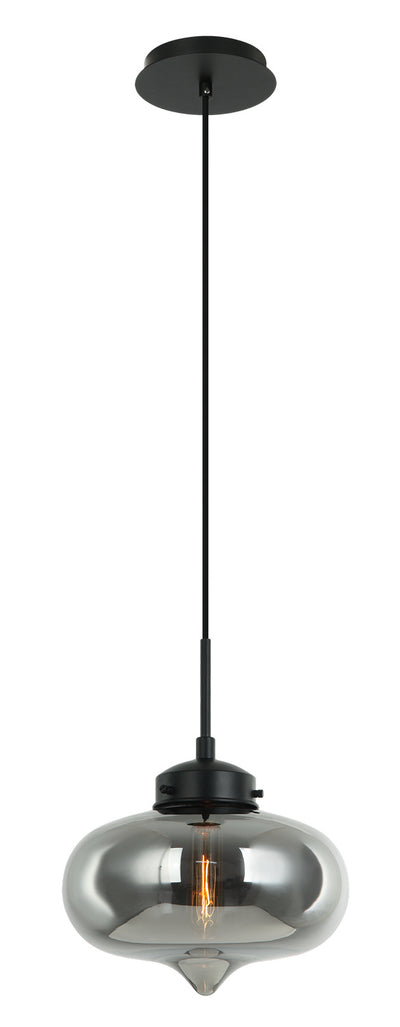 Matteo Lighting - C41403SM - One Light Pendant - Irresistible Organic Charm - Smoke