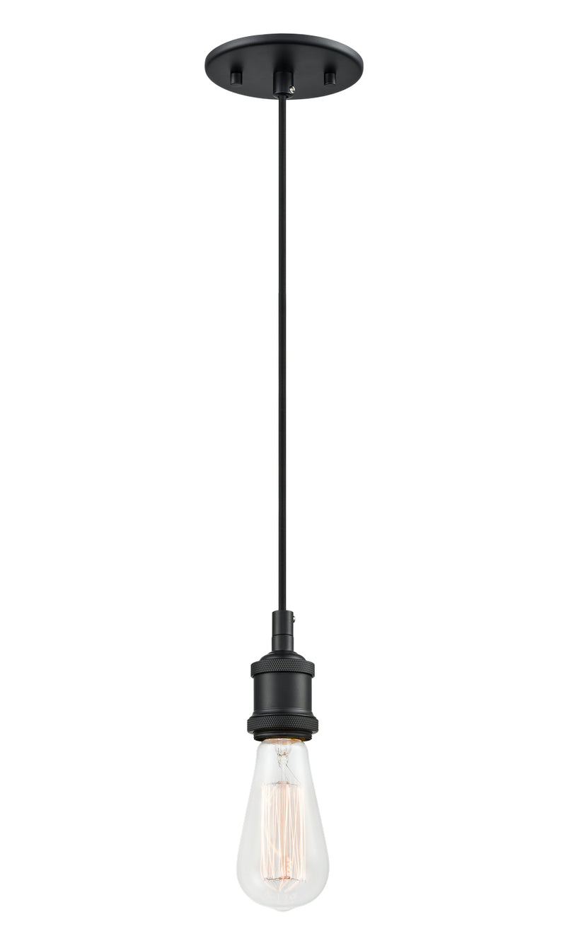 Matteo Lighting - C46100BK - One Light Pendant - Bulstrode&
