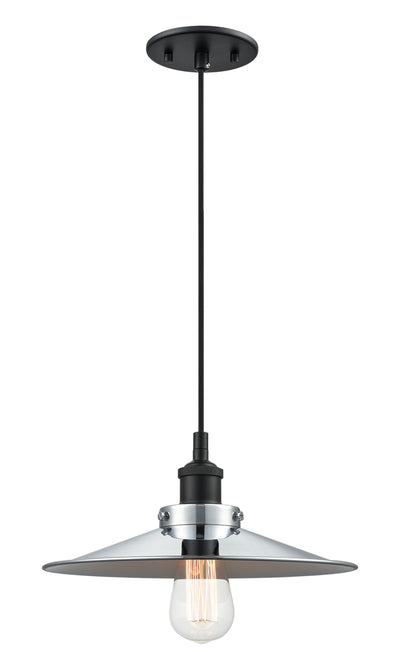 Matteo Lighting - C46112BKCH - One Light Pendant - Bulstrode'S Workshop - Black