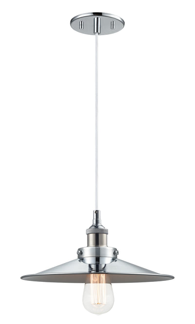 Matteo Lighting - C46112CHCH - One Light Pendant - Bulstrode'S Workshop - Chrome