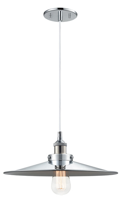 Matteo Lighting - C46113CHCH - One Light Pendant - Bulstrode'S Workshop - Chrome