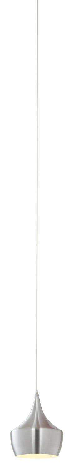 Matteo Lighting - C48702BN - One Light Pendant - Mulinares - Brushed Nickel