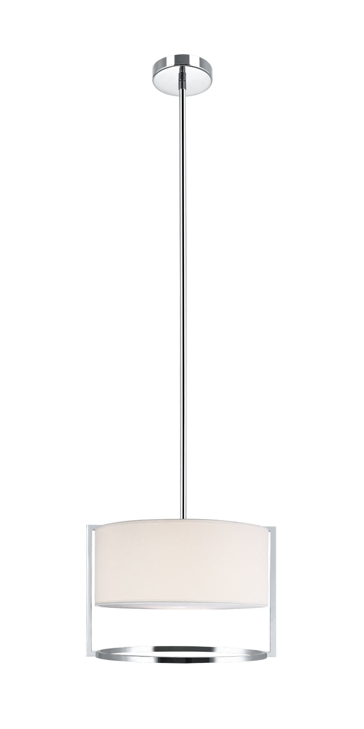 Matteo Lighting - C67602CHWH - Two Light Pendant - Nagashi - Chrome