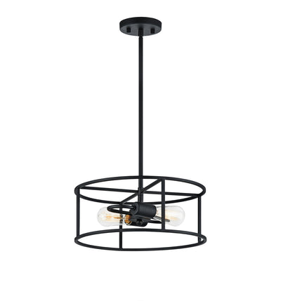 Matteo Lighting - C71602RB - Two Light Pendant - Candid - Rusty Black