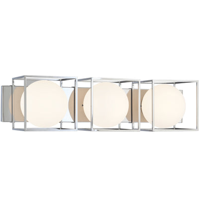 Matteo Lighting - S03803CH - Three Light Wall Sconce - Squircle - Chrome