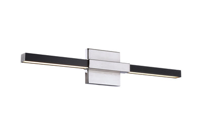 Matteo Lighting - W64721MBCH - LED Wall Sconce - Lineare - Matte Black & Chrome