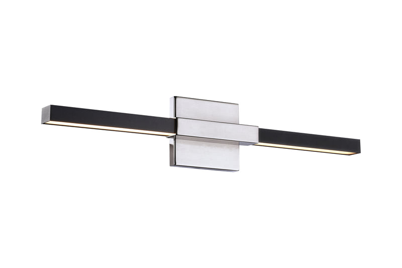 Matteo Lighting - W64721MBCH - LED Wall Sconce - Lineare - Matte Black & Chrome