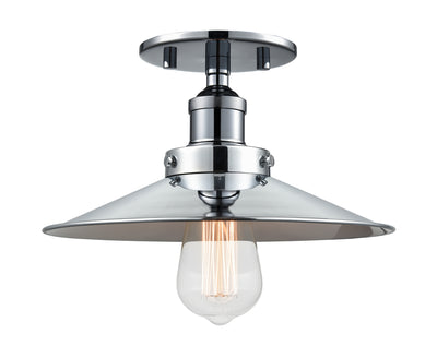 Matteo Lighting - X46111CHCH - One Light Flush Mount - Bulstrode'S Workshop - Chrome