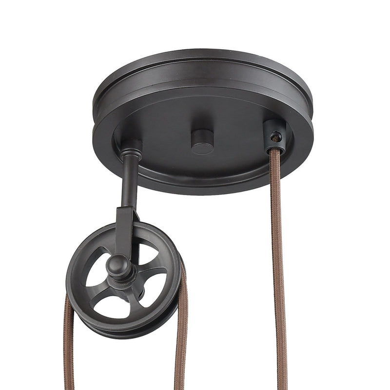 Spindle Wheel Mini Pendant