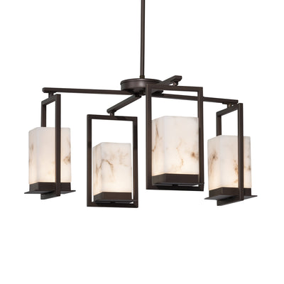 Justice Designs - FAL-7510W-DBRZ - LED Chandelier - LumenAria - Dark Bronze