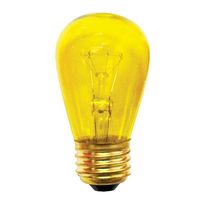 Bulbrite - 701811 - Light Bulb - Indicator, - Transparent Yellow