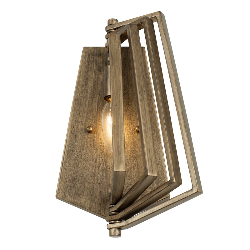 Varaluz - 262W01HG - One Light Wall Sconce - Gymnast - Havana Gold