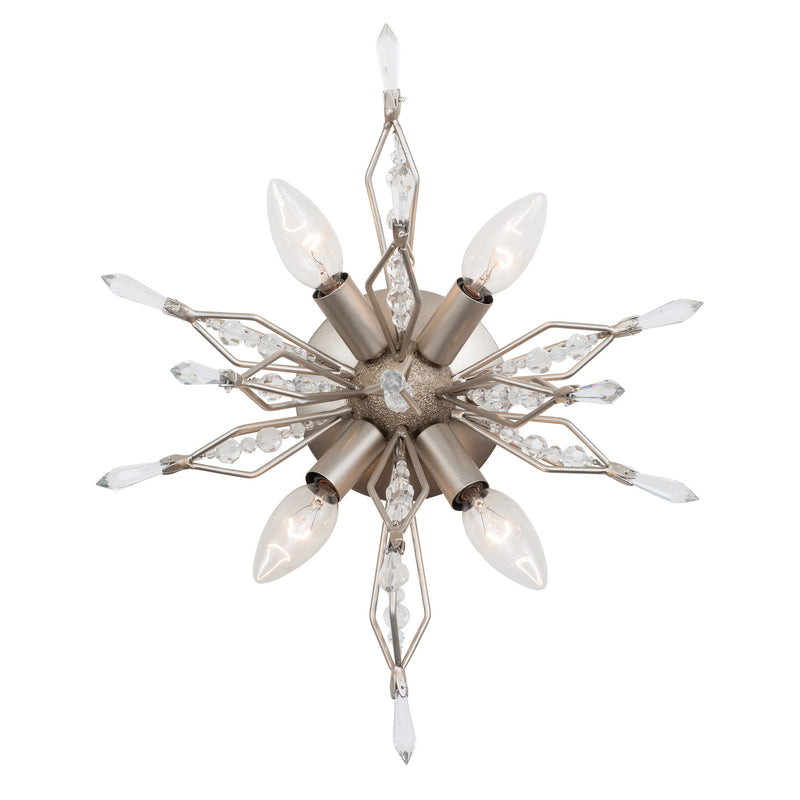 Varaluz - 311W04GD - Four Light Wall Sconce - Orbital - Gold Dust