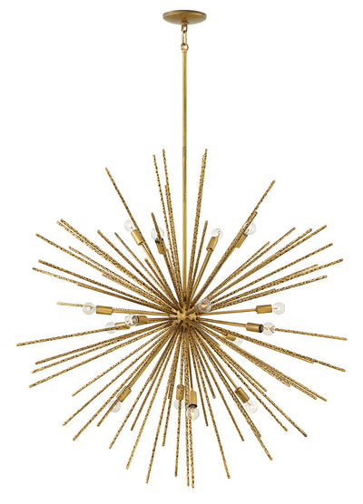 Fredrick Ramond - FR43016BNG - LED Chandelier - Tryst - Burnished Gold