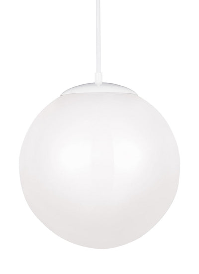 Visual Comfort Studio - 602493S-15 - LED Pendant - Leo - Hanging Globe - White