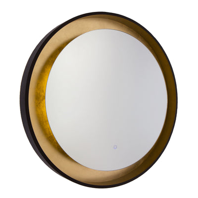 Artcraft - AM304 - LED Mirror - Reflections - Oil Rubbed Bronze & Gold Leaf