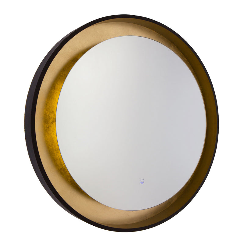 Artcraft - AM304 - LED Mirror - Reflections - Oil Rubbed Bronze & Gold Leaf
