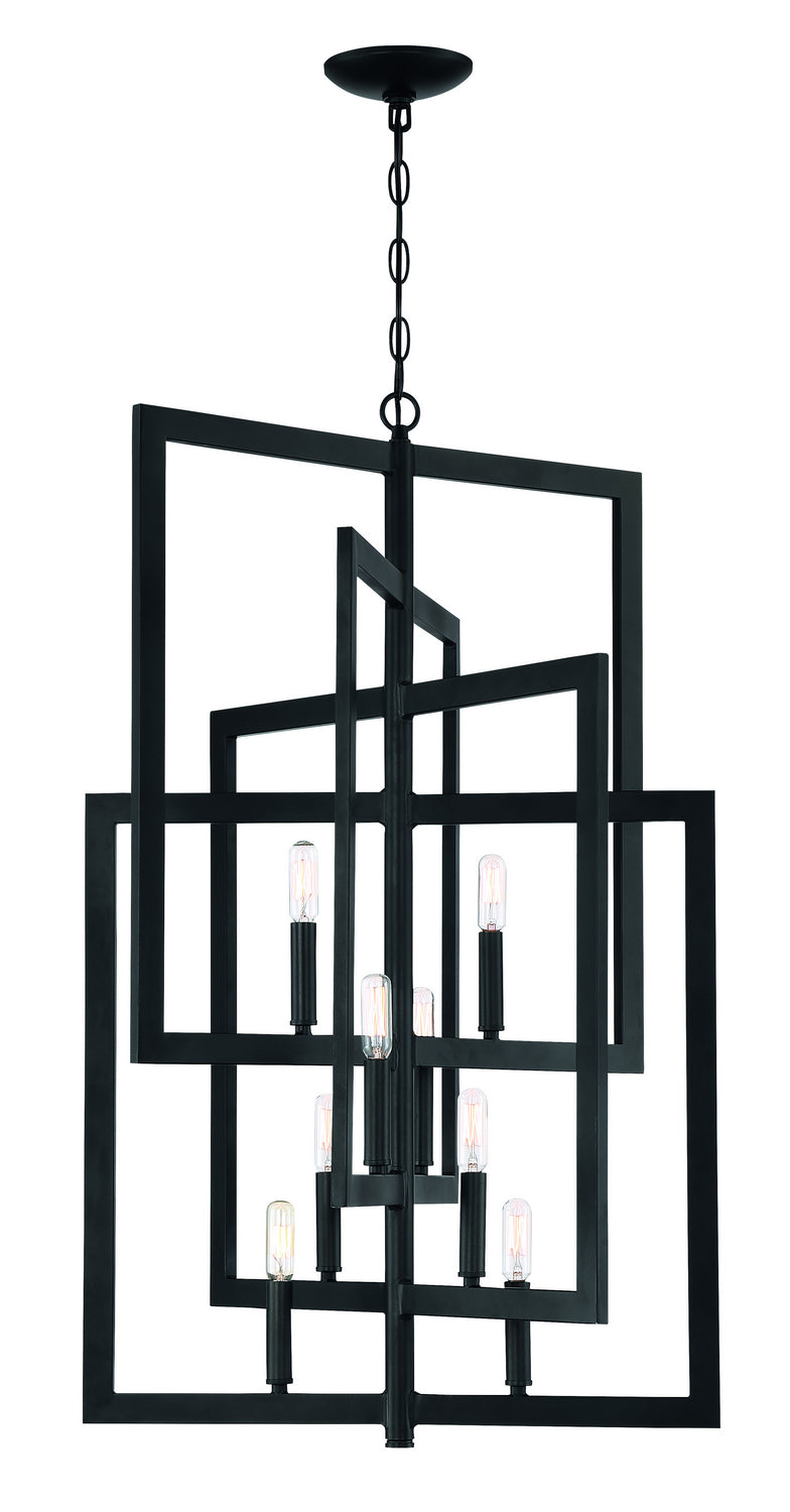Craftmade - 44938-ESP - Eight Light Foyer Pendant - Portrait - Espresso