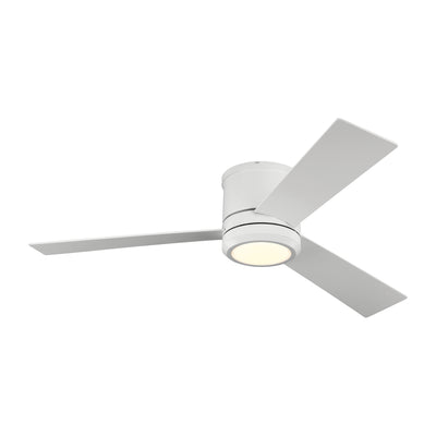 Visual Comfort Fan - 3CLMR56RZWD-V1 - 56``Ceiling Fan - Clarity 56 - Matte White