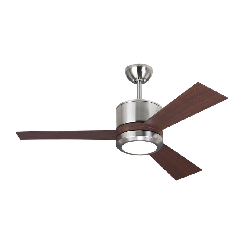 Visual Comfort Fan - 3VNR42BSD-V1 - 42``Ceiling Fan - Vision Ii - Brushed Steel