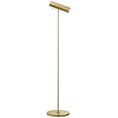 Visual Comfort Signature - ARN 1042HAB - LED Floor Lamp - Lancelot - Hand-Rubbed Antique Brass