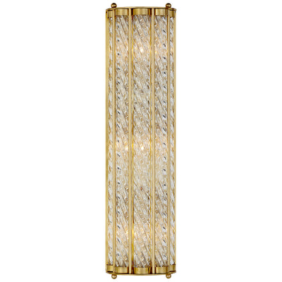 Visual Comfort Signature - ARN 2027HAB - Three Light Wall Sconce - Eaton - Hand-Rubbed Antique Brass