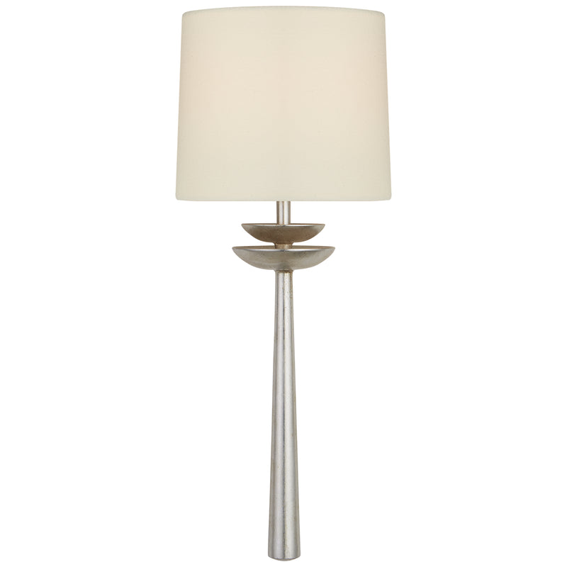 Visual Comfort Signature - ARN 2301BSL-L - One Light Wall Sconce - Beaumont - Burnished Silver Leaf