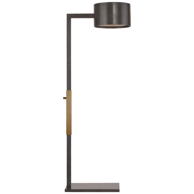 Visual Comfort Signature - KW 1410BZ/AB-FG - One Light Floor Lamp - Larchmont - Bronze and Antique-Burnished Brass