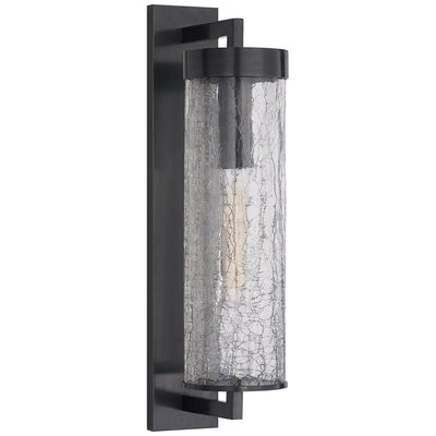 Visual Comfort Signature - KW 2123BZ-CRG - One Light Bracketed Wall Sconce - Liaison - Bronze