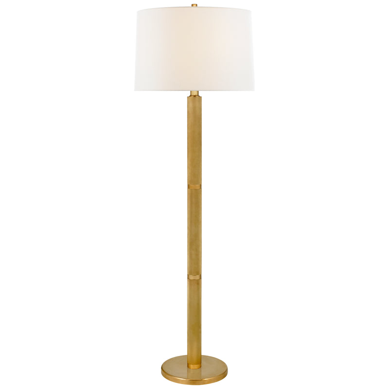 Ralph Lauren - RL 1090NB-L - Two Light Floor Lamp - Barrett - Natural Brass