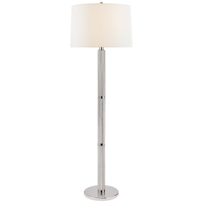 Ralph Lauren - RL 1090PN-L - Two Light Floor Lamp - Barrett - Polished Nickel