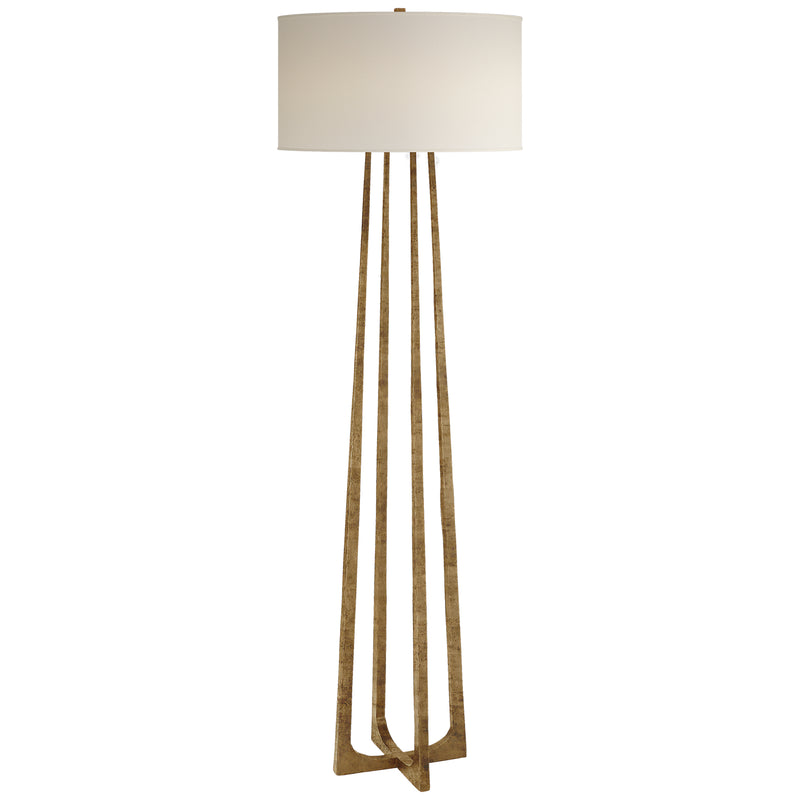 Visual Comfort Signature - S 1513GI-PL - One Light Floor Lamp - Scala - Gilded Iron