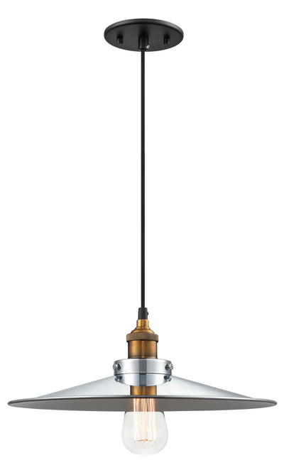 Matteo Lighting - C46113WGCH - One Light Pendant - Bulstrode'S Workshop - Warm Gold
